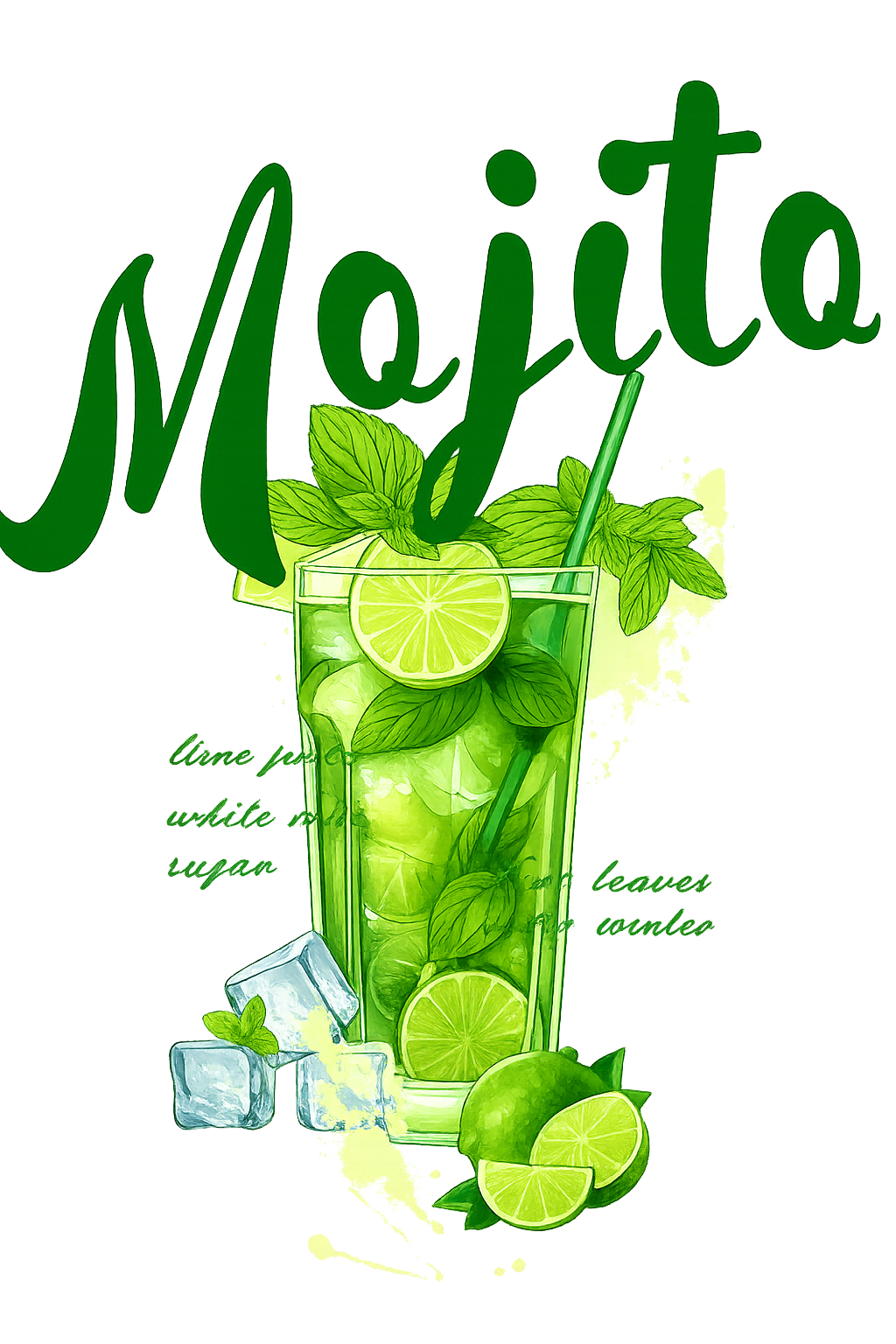 🍋🟩CAMISETA MOJITO