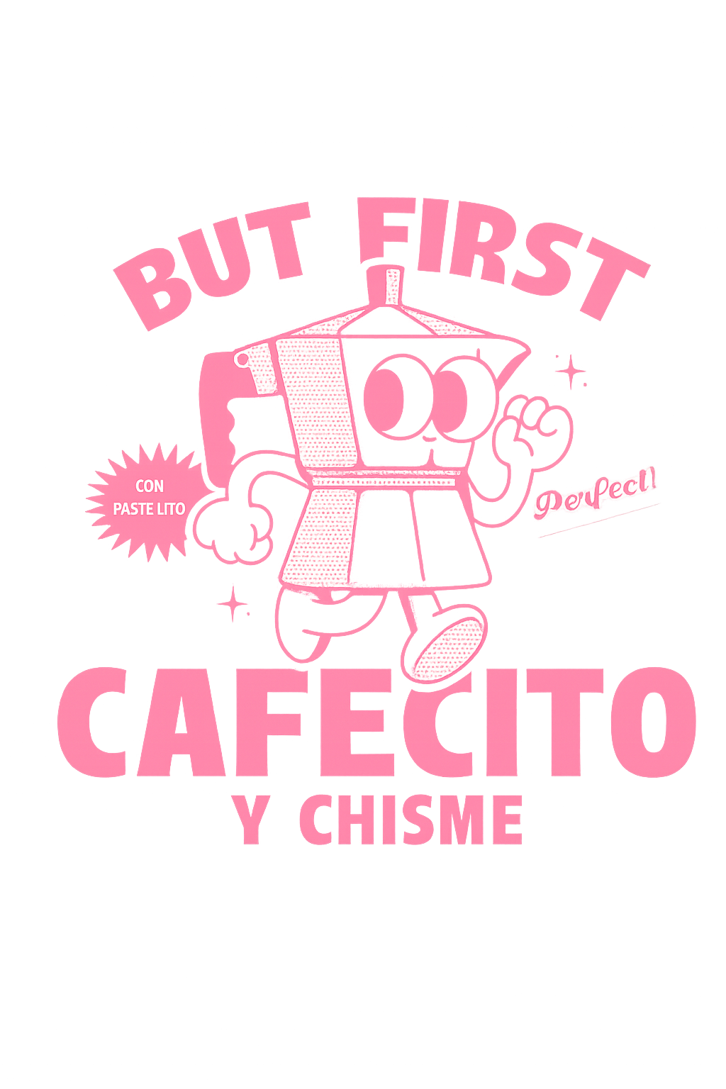 ☕CAMISETA CAFECITO Y CHISME