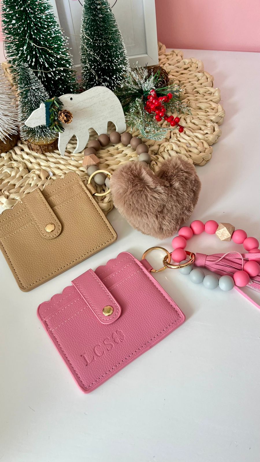 TARJETERO PINTEREST PINK