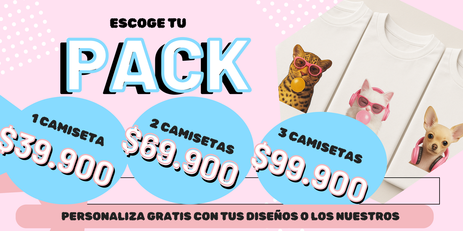 PACK CAMISETAS