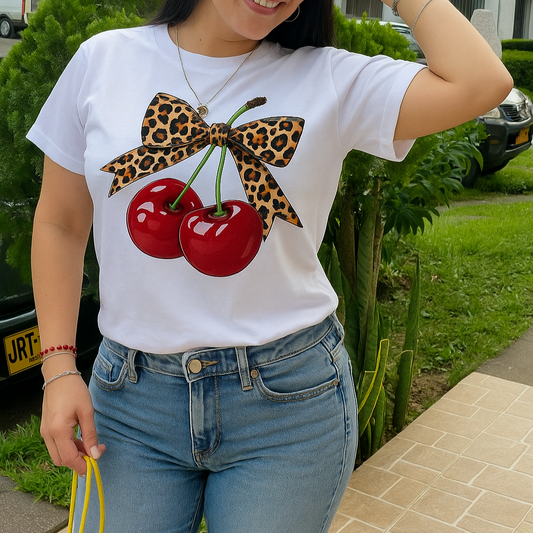 🍒CAMISETA CEREZA