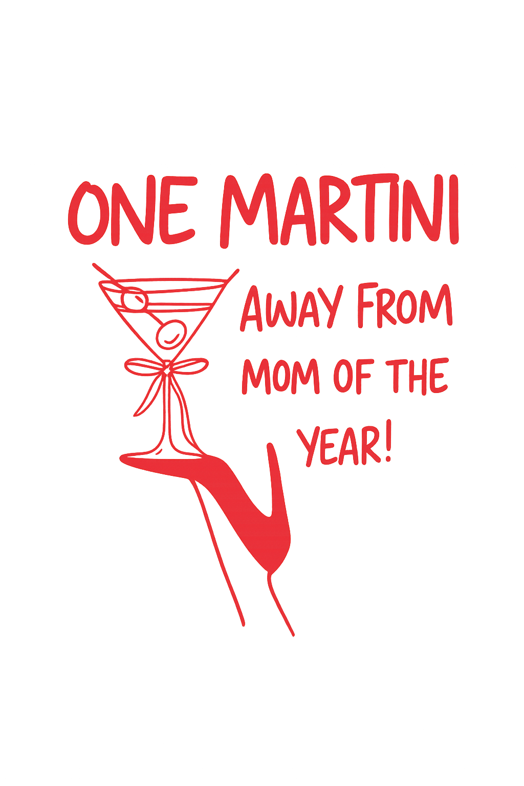 🍸CAMISETA ONE MARTINI