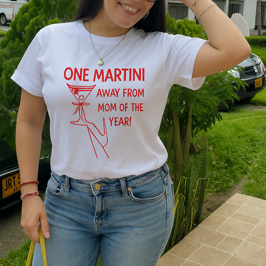🍸CAMISETA ONE MARTINI