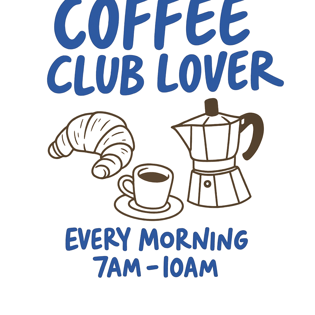 🤎CAMISETA COFFEE CLUB LOVER