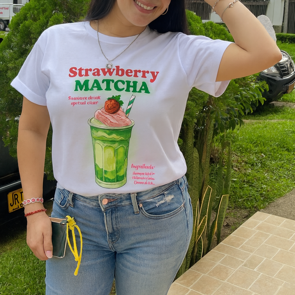 💚CAMISETA MATCHA