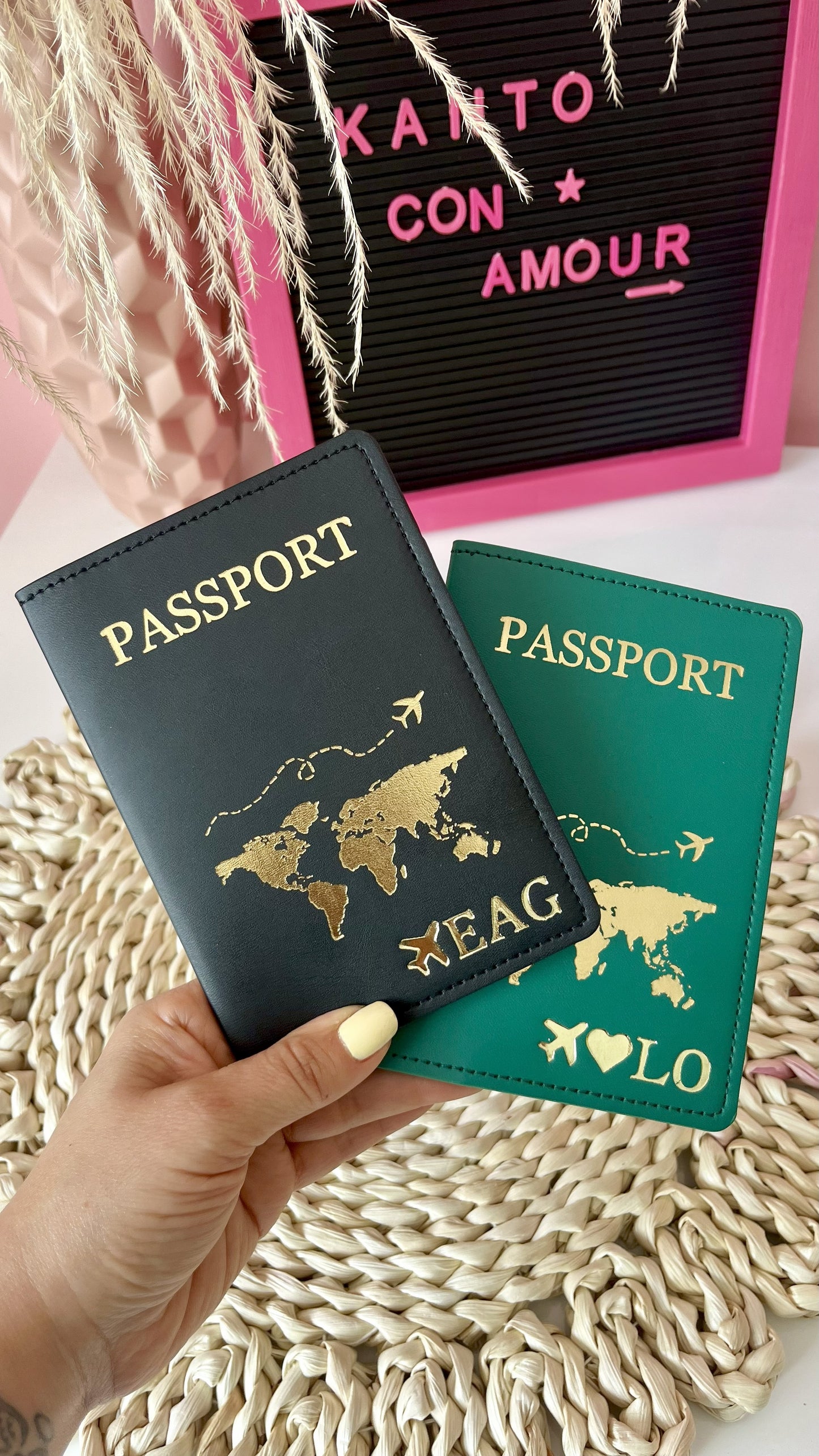 FUNDA PASAPORTE WORLD