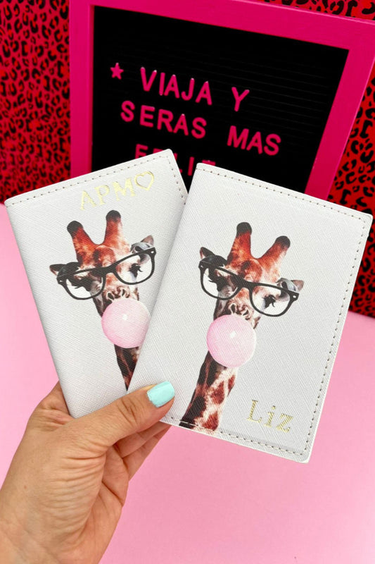 FUNDA PASAPORTE ANIMALITOS