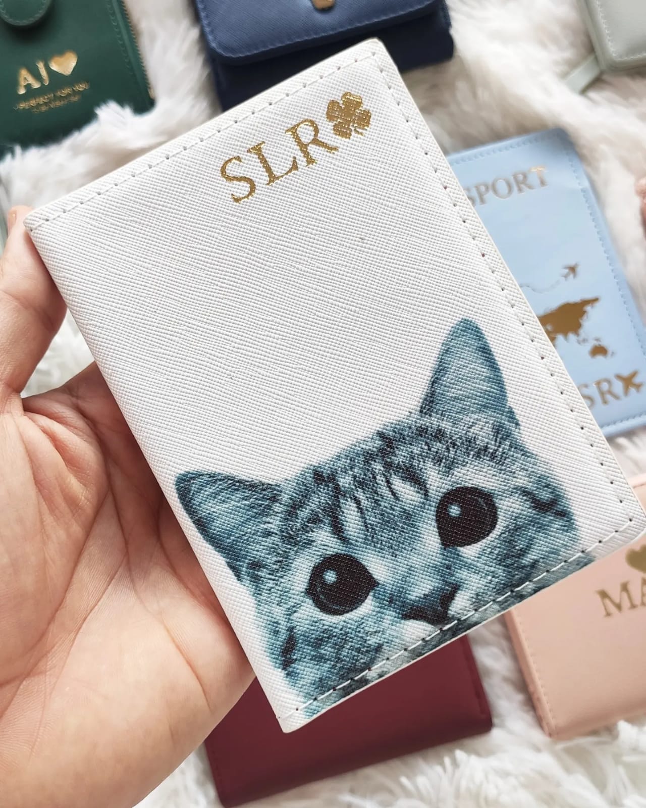 FUNDA PASAPORTE ANIMALITOS