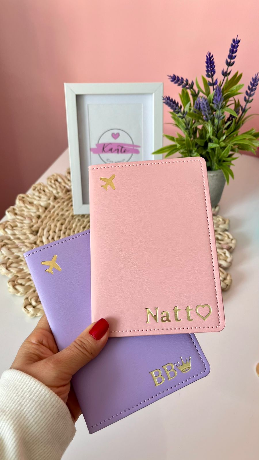 FUNDA PASAPORTE PLANE