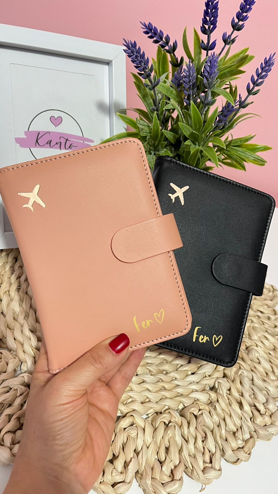 PROMO 2X1 - FUNDA PASAPORTE BROCHE