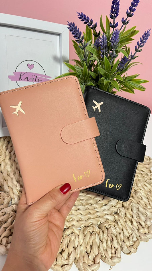 PROMO 2X1 - FUNDA PASAPORTE BROCHE