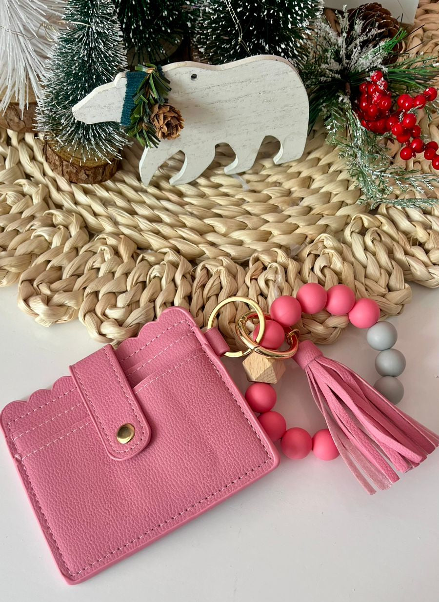 TARJETERO PINTEREST PINK